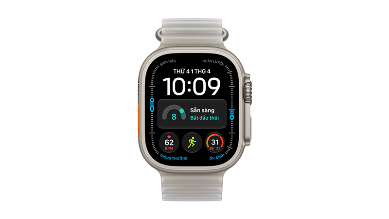Apple Watch Ultra 4 (2026) 49mm 5G Viền Titan Dây Cao Su-MJAD4SA A-2