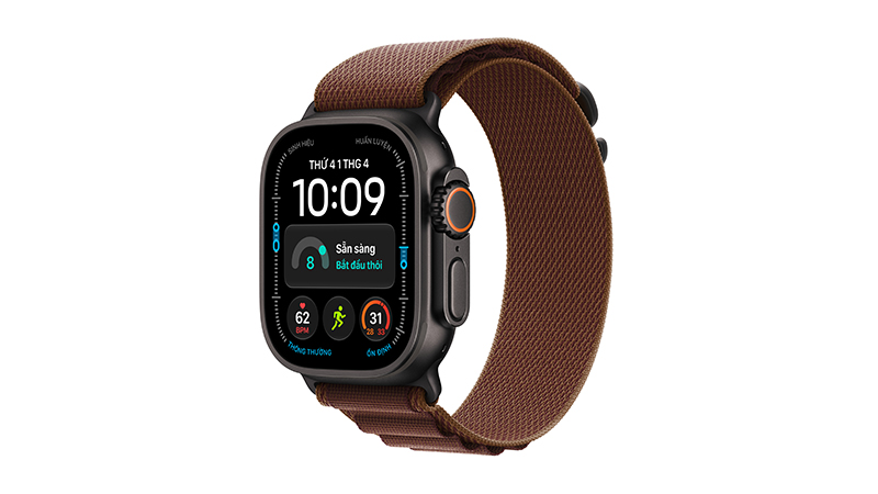 Apple Watch Ultra 4 (2026) 49mm 5G Viền Titan Dây Vải-MJC04SA A-2