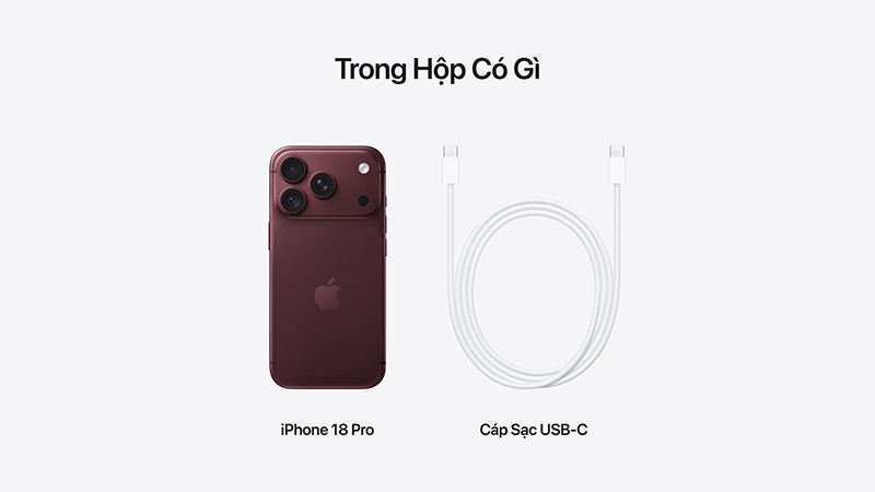 iPhone 18 Pro 2TB - Chính hãng VN-MJT44X A-20