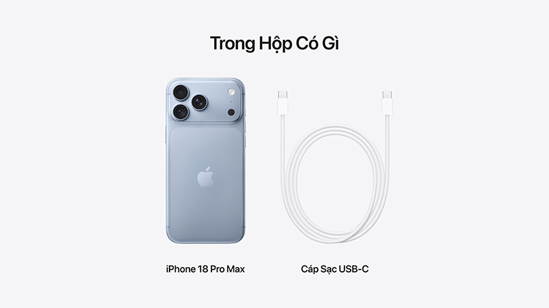iPhone 18 Pro Max 512GB - Chính hãng VN-MJXW4X A-19