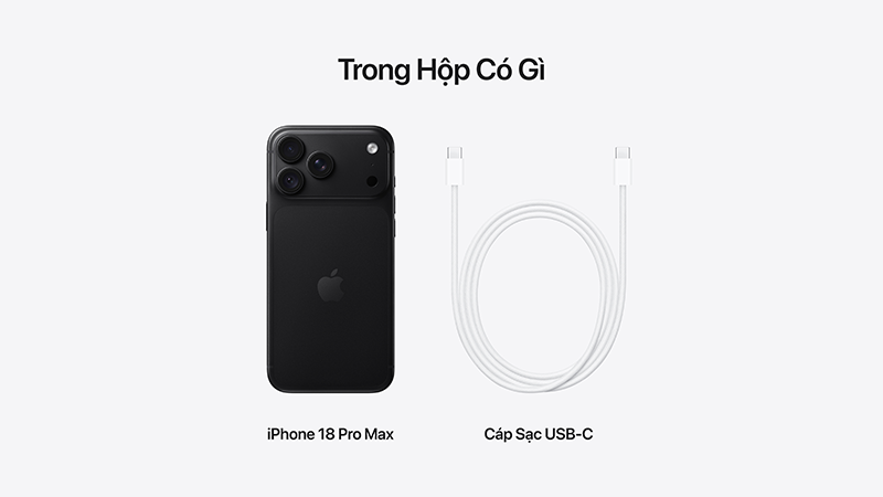 iPhone 18 Pro Max 512GB - Chính hãng VN-MJXW4X A-20