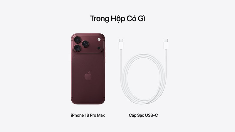 iPhone 18 Pro Max 2TB - Chính hãng VN-MJY24X A-17