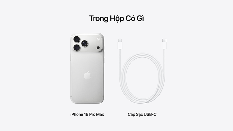 iPhone 18 Pro Max 2TB - Chính hãng VN-MJY24X A-19