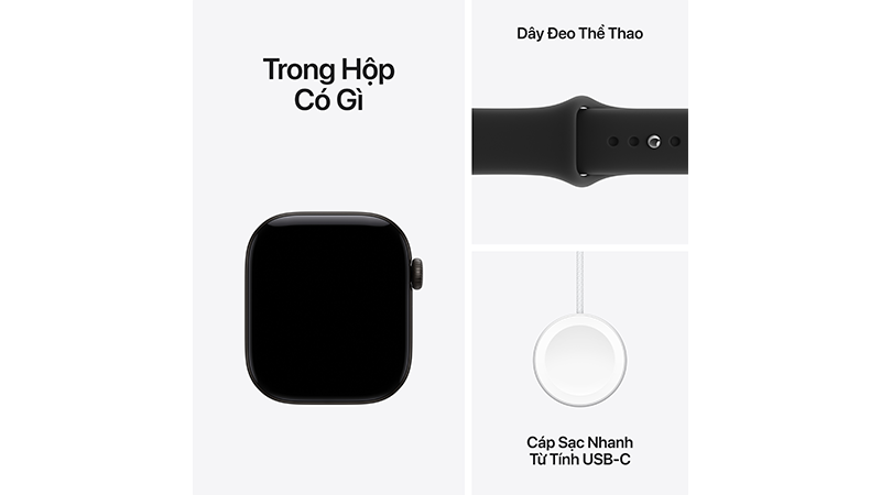 Apple Watch Series 12 42mm GPS Viền Nhôm Dây Cao Su-MJED4SA A-4