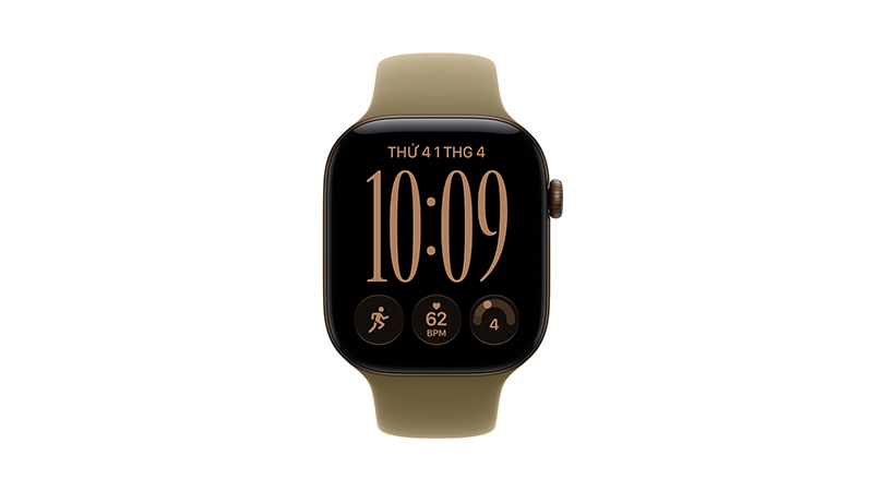 Apple Watch Series 12 46mm GPS Viền Nhôm Dây Cao Su-MJEU4SA A-2