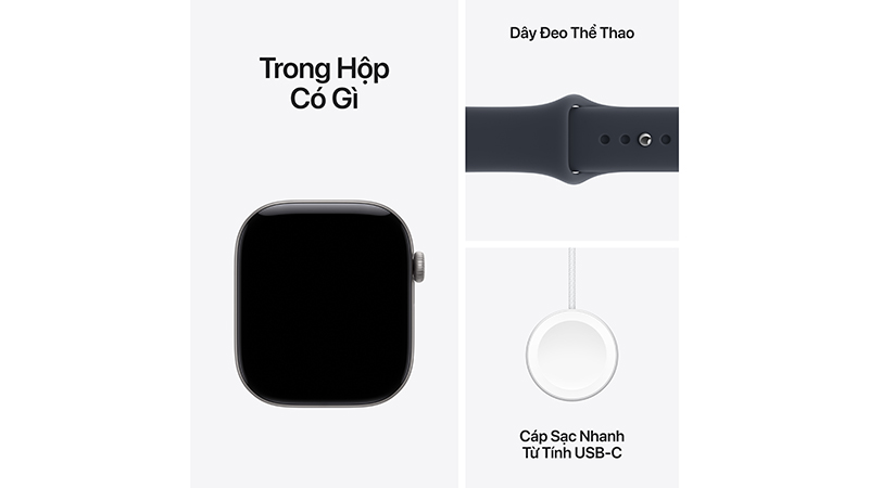 Apple Watch Series 12 42mm 5G Viền Nhôm Dây Cao Su-MJFX4SA A-4