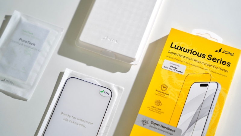 Dán kính cường lực iPhone 18 Pro JCPAL Preserver Super Hardness-JCP4533-7