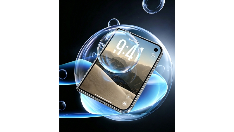 Dán kính cường lực iPhone Duo Mipow IRONBULL có khay dán-BJ806-BK-3
