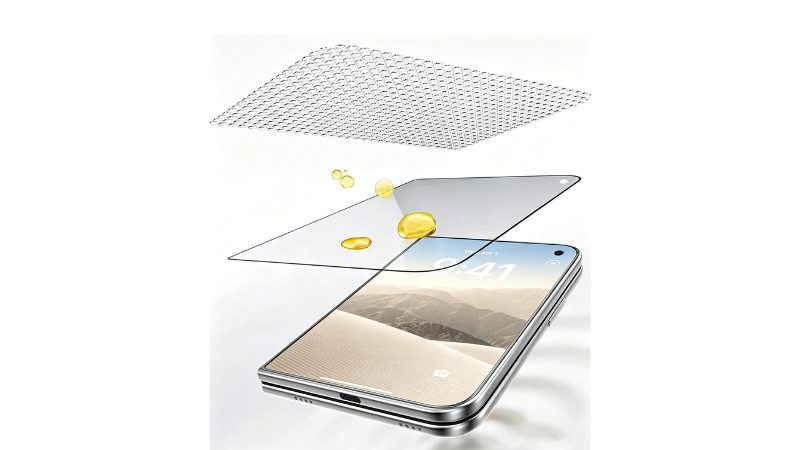 Dán kính cường lực chống nhìn trộm iPhone Duo Mipow IRONBULL có khay dán-BJ812-BK-5