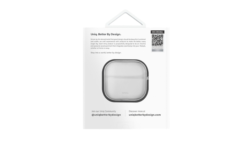 Ốp cứng AirPods 4 UNIQ Glase-UNIQ-AIRPODS(2024)-GLSCLR-4