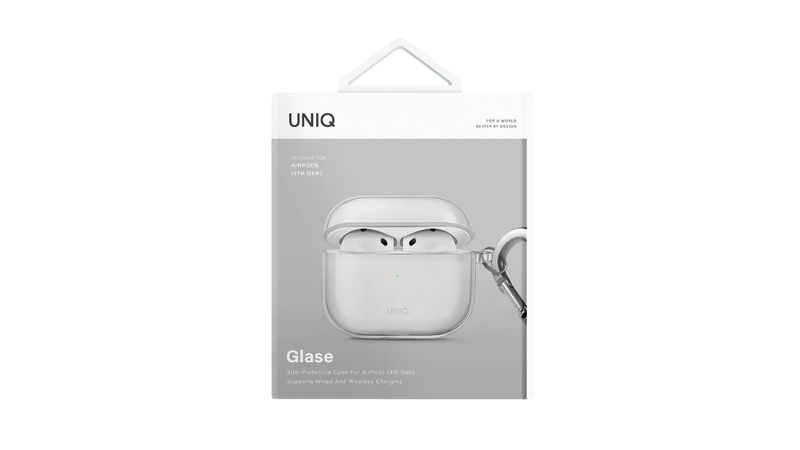 Ốp cứng AirPods 4 UNIQ Glase-UNIQ-AIRPODS(2024)-GLSCLR-6