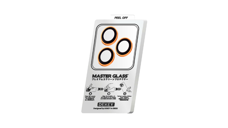 Dán bảo vệ camera iPhone 17 Pro 17 Pro Max Dekey 3D Master Glass-8936214491902-2