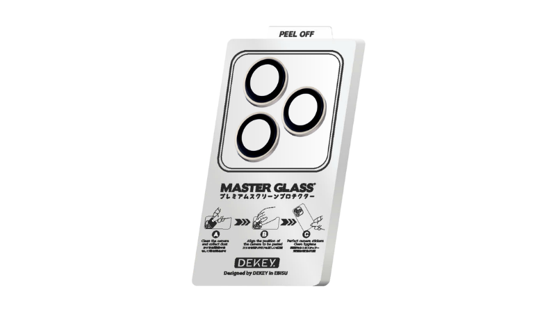 Dán bảo vệ camera iPhone 17 Pro 17 Pro Max Dekey 3D Master Glass-8936214491902-4