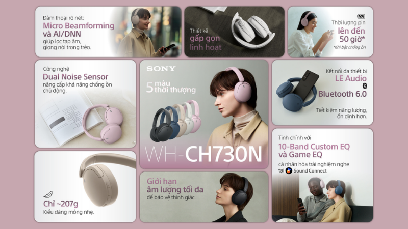 Tai nghe chụp tai Sony WH-CH730N-WH-CH730N LCE-3