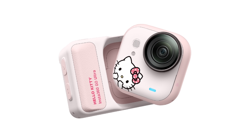 Camera hành động Insta360 Go Ultra Hello Kitty Bundle-Insta360 GOUltra68_Pink-2