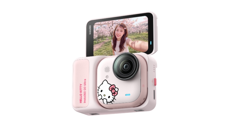 Camera hành động Insta360 Go Ultra Hello Kitty Bundle-Insta360 GOUltra68_Pink-3