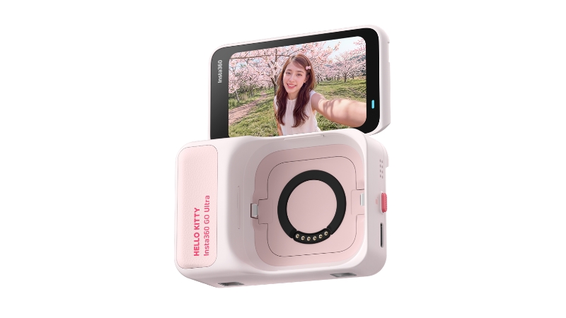 Camera hành động Insta360 Go Ultra Hello Kitty Bundle-Insta360 GOUltra68_Pink-6