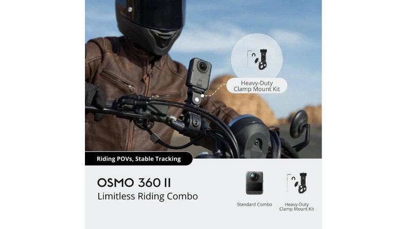 Camera hành động DJI Osmo 360 II Limitless Riding Combo-OQ002LRC-3