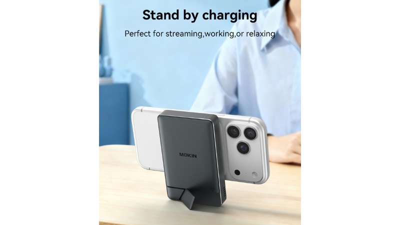 Pin sạc dự phòng Magsafe Mokin 10.000 mAh 35W Qi2-MOPB0608-7
