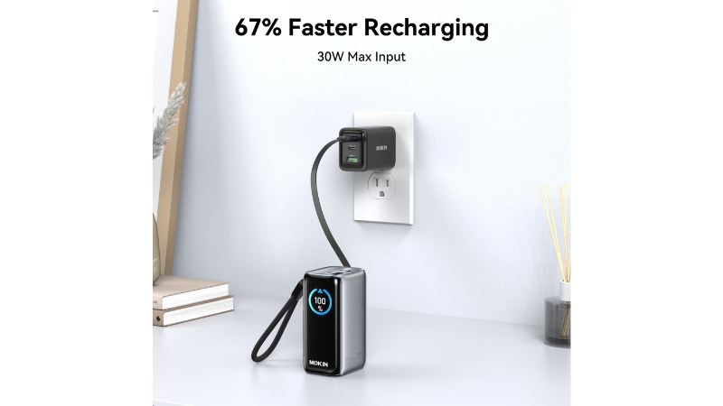 Pin sạc dự phòng Mokin 10.000 mAh 45W MOPB0902-MOPB0902-8