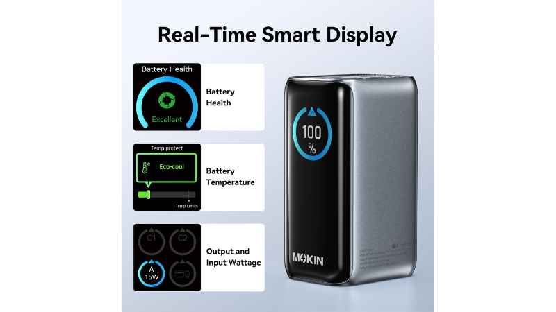 Pin sạc dự phòng Mokin 10.000 mAh 45W MOPB0902-MOPB0902-6