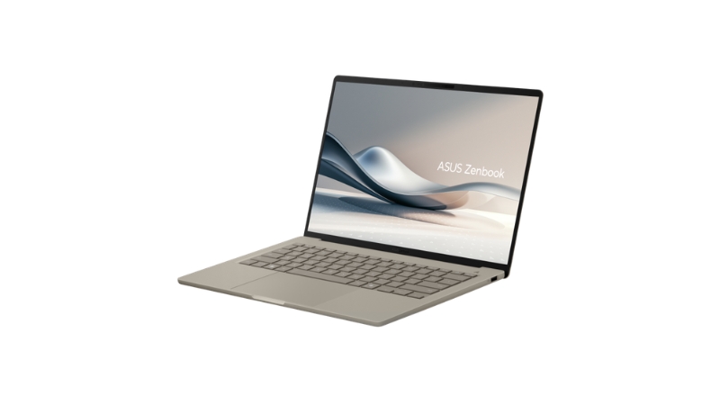 Laptop ASUS Zenbook A14 UX3407QA-QD299WS (Snapdragon X X1-26-100 | 16GB LPDDR5X | 512GB | Qualcomm Adreno | 14 inch WUXGA OLED | Windows 11 | Office | Be)-UX3407QA-QD299WS-5