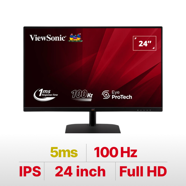 Màn hình máy tính ViewSonic 24 inch (IPS FHD 100Hz 5ms)