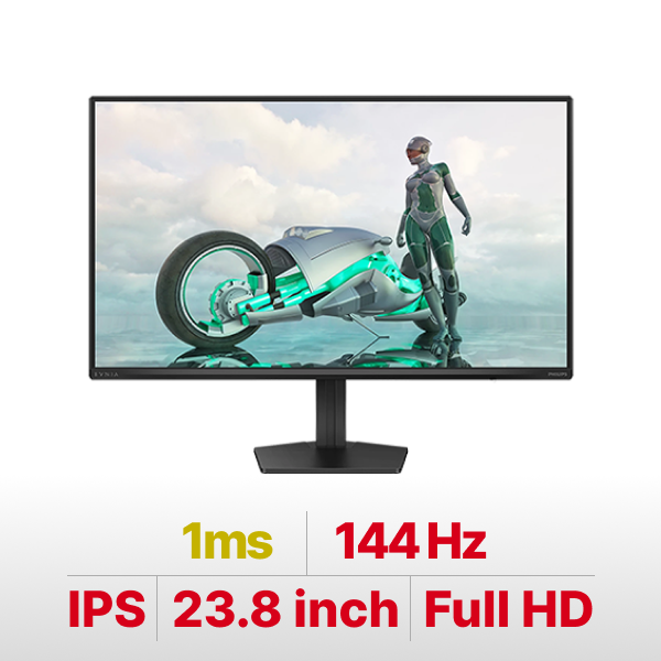 Màn hình máy tính LCD Philips 23.8 inch (IPS FHD 144Hz 1ms)