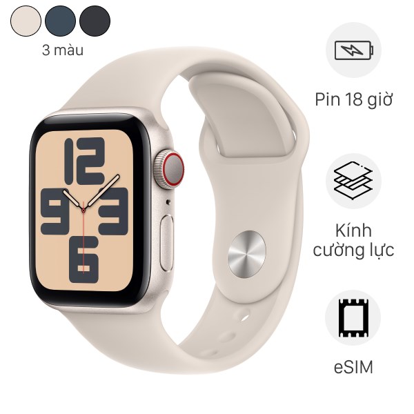 APPLE WATCH SE LTE 44 - Apple Watch SE 2023 LTE 44mm - Chính hãng VN A