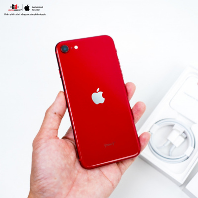 SE 2022 64 RED LIKENEW - [KÈO THƠM] iPhone SE 2022 64GB Red Likenew Fullbox - Chính hãng VN/A (Sạc 2 lần)