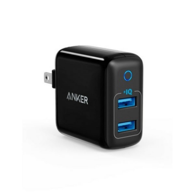 Cốc sạc 2 cổng Anker 24W USB-A PowerPort II A2027