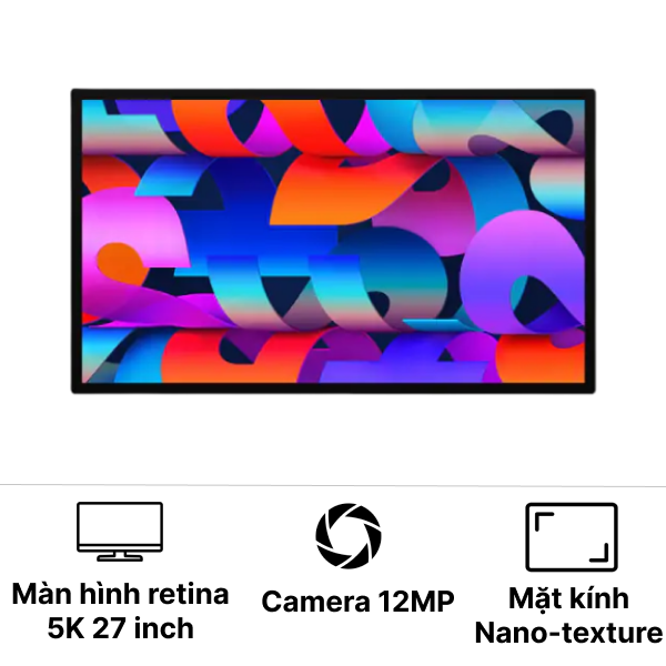 Apple Studio Display Nano-texture Glass Ngàm VESA