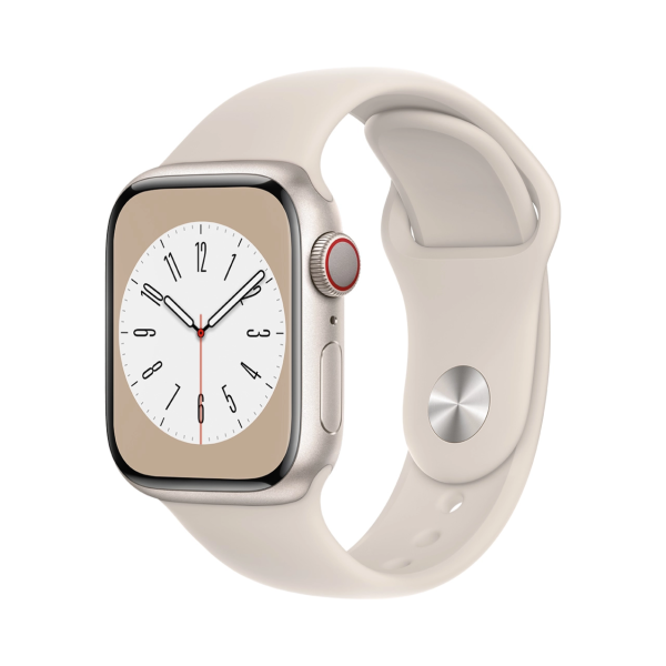SJNJ23Y1HQ1 - Apple Watch S8 LTE 41mm Starlight - Cũ xước nhẹ (SJNJ23Y1HQ1)