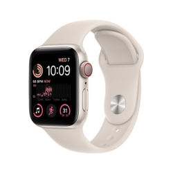 JJD4LH0Q9R - Apple Watch SE 2022 LTE 40mm Starlight - Cũ xước nhẹ (****LH0Q9R)