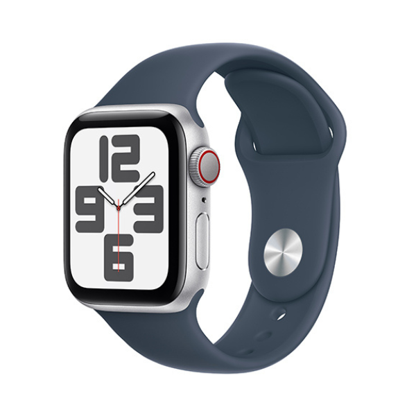 APPLE-WATCH-SE-2024-LTE-40MM.4 - Apple Watch SE 2 2024 LTE 40mm Viền Nhôm Dây Cao Su - Chính hãng VN A - Size M L