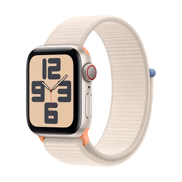 AW-SE-2024-LTE-40MM - Apple Watch SE 2 2024 LTE 40mm Viền Nhôm Dây Vải - Chính hãng VN A