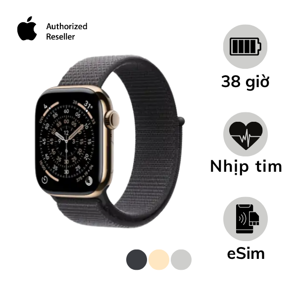 Apple Watch Series 11 42mm LTE Viền Titan Dây Vải