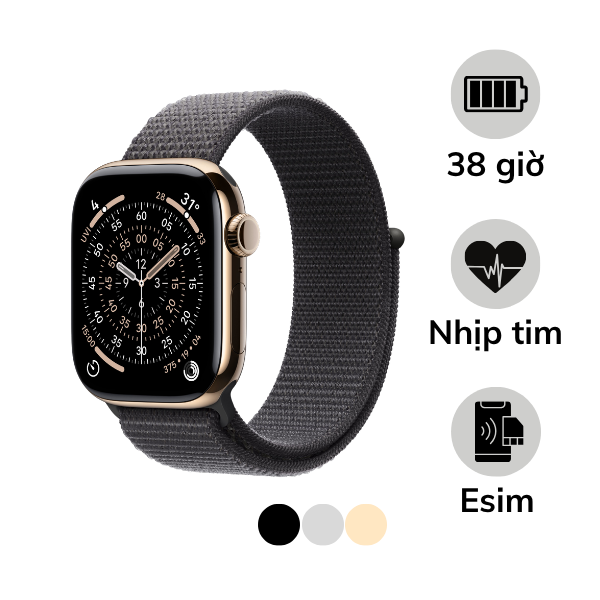 Apple Watch Series 11 42mm LTE Viền Titan Dây Vải
