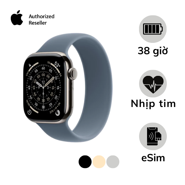 Apple Watch Series 11 46mm LTE Viền Titan Dây Cao Su