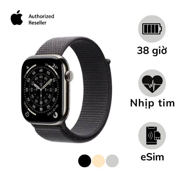 Apple Watch Series 11 46mm LTE Viền Titan Dây Vải