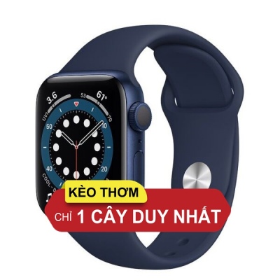 AW S6 99% FULLBOX 40 BLUE GPS - [Kèo thơm] Apple Watch S6 40mm GPS Chính hãng VN/A - Fullbox Likenew