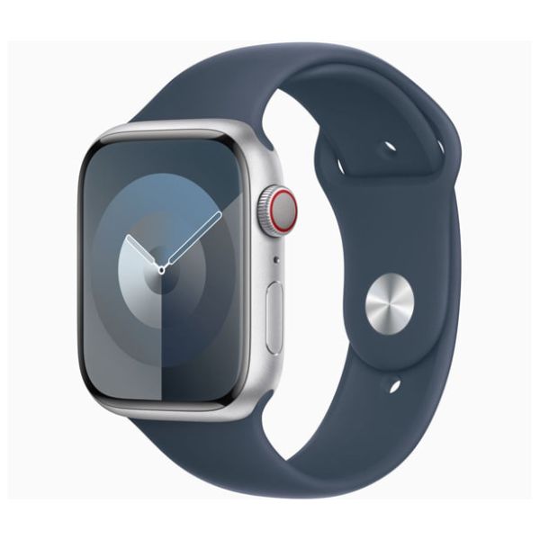 Apple Watch S9 LTE 45mm Viền Nhôm Dây Cao Su - Chính hãng VN/A