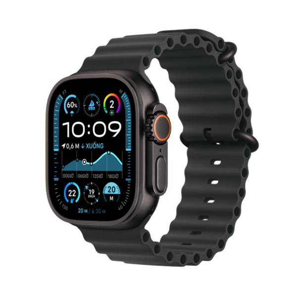 Apple Watch Ultra 2 2024 49mm LTE Black Dây Ocean Band - Cũ xước nhẹ (*****99KML)