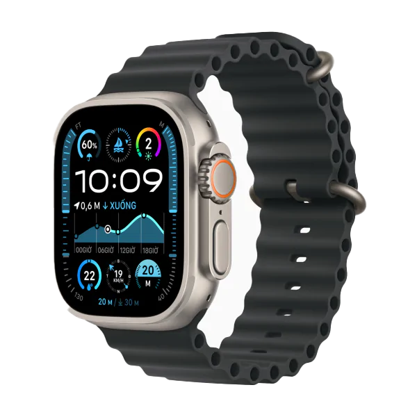 Apple Watch Ultra 2 (2024) LTE 49mm Viền Titanium Dây Đeo Ocean