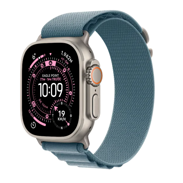 Apple Watch Ultra 3 (2025) 49mm 5G Viền Titan Dây Alpine (Size L)
