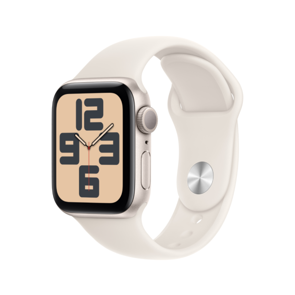 G0W3PD9MGK - Apple Watch SE 2024 GPS 40mm Starlight - Cũ đẹp (G0W3PD9MGK)