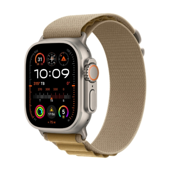 Apple Watch Ultra 2 LTE 49mm Viền Titanium Dây Alpine Loop