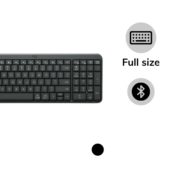 Bàn phím không dây Bluetooth Logitech K251