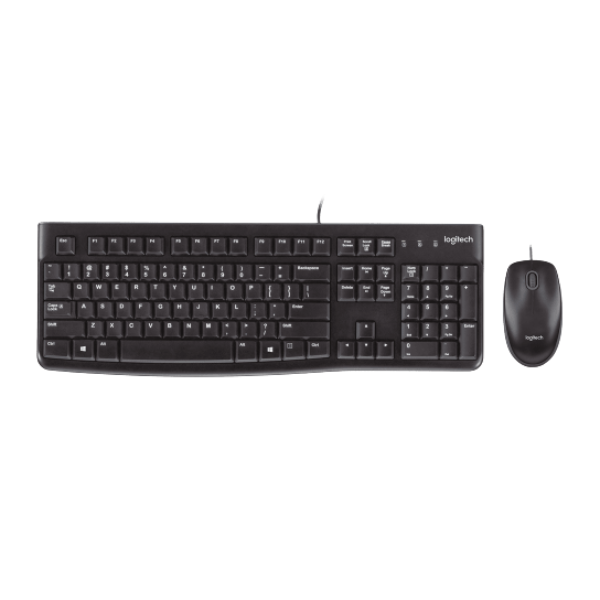 Bộ bàn phím và chuột có dây Logitech MK120