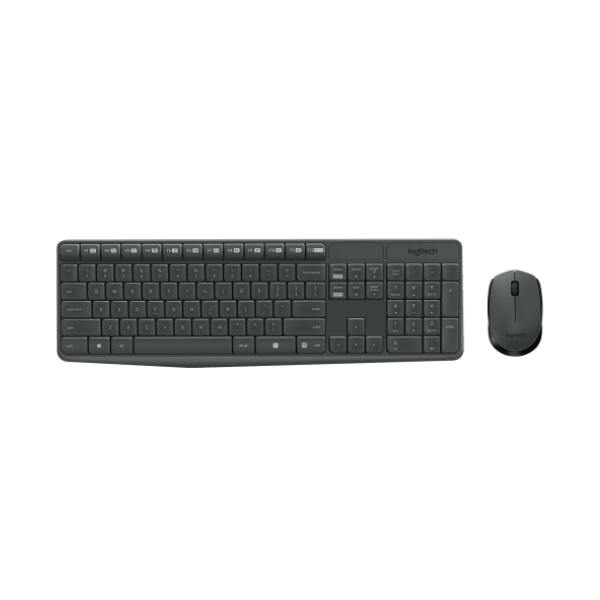 Bộ bàn phím và chuột không dây Logitech MK235